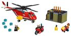 LEGO City, Helikopter strażacki, 60108