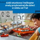 LEGO City, Łódź ratunkowa i helikopter straży przybrzeżnej, 60504