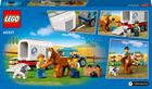LEGO City, Przyczepa do przewozu koni, 60327