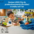 LEGO City, Zestaw z samolotem, ciężarówką serwisową i poduszkowcem, 60505