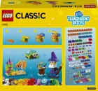 LEGO Classic, Kreatywne przezroczyste klocki, 11013