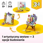 LEGO Creator, Dekoracyjny obraz z kwiatami, 31390