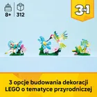 LEGO Creator, Dzikie zwierzęta: kolorowy koliber, 31384