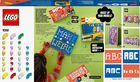 LEGO DOTS, Rozmaitości DOTS - literki, 41950