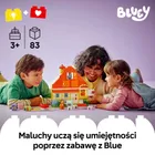 LEGO DUPLO Bluey, Dom rodzinny Blue z grą pamięciową, 10459