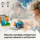 LEGO DUPLO, Niebieski motocykl policyjny, 10471