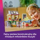 LEGO Friends, Sklep muzyczny i mieszkanie, 42653