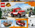 LEGO Jurassic World, Schwytanie welociraptorów Blue i Bety, 76946