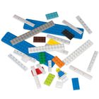 LEGO, linijka z klocków z minifugurką