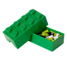 LEGO, lunchbox klocek, zielony