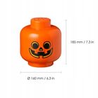 LEGO, mała głowa, pumpkin, pojemnik do przechowywania, rozmiar S, 2l