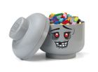 LEGO, mała głowa, zombie, pojemnik do przechowywania, rozmiar S, 2l