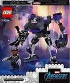LEGO Marvel, Mechaniczna zbroja Czarnej Pantery, 76204