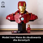 LEGO Marvel, Popiersie Iron Mana MK4, 76327