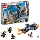 LEGO Marvel Super Heroes, Kapitan Ameryka - atak Outriderów, 76123