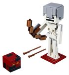 LEGO Minecraft, Minecraft BigFig, szkielet z kostką magmy, 21150