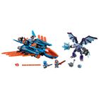 LEGO NEXO KNIGHTS, Blasterowy myśliwiec Clay'a, 70351