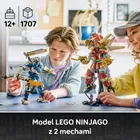 LEGO NINJAGO, Bliźniacze tytanowe mechy, 71870