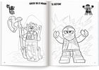 LEGO NINJAGO. Kolorowanka z naklejkami
