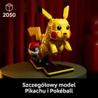 LEGO Pokémon, Pikachu i Pokéball, zestaw dla dorosłych, 72152