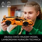 LEGO Technic, Pomarańczowe Lamborghini Huracán Tecnica, 42196