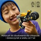 LEGO Technic, Żółty motocykl, 42225