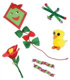 Lena, zestaw kreatywny, pudełko, rękodzieło, zielone