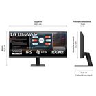 LG, monitor LED, 29", 29U511A-B, 100Hz