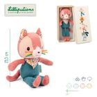 Lilliputiens, Kotka Jeanne, maskotka w ozdobnym pudełku, 3m+