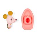 Lilliputiens, Myszka Nina, zabawka do kąpieli, łódeczka z przytulanką, 6m+