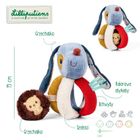 Lilliputiens, Piesek Jules, grzechotka z uchwytami, 6m+