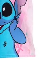 Lilo i Stitch, okrycie kąpielowe, ponczo, róż, 50-100 cm
