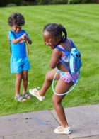 Lilo i Stitch, plecak z pistoletem na wodę