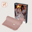 Lionelo, kocyk muślinowy, Dusty Pink, 70-100 cm