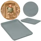 Lionelo, Megs, wielofunkcyjna mata do przewijania, grey dove