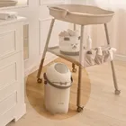 Lionelo, Purebin, kosz na pieluchy, biały, 10l