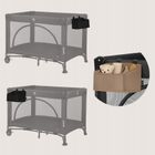 Lionelo, Sidepocket, organizer do łóżeczka, mały, black