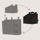 Lionelo, Sidepocket, organizer do łóżeczka, średni, black