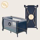 Lionelo, Sven Plus, łóżeczko turystyczne, Blue Navy