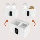 Lionelo, Thermup Double, podgrzewacz do butelek, sterylizator, white