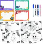 Lisciani, Lilo i Stitch, Szkoła rysowania, zestaw artystyczny z perfumowanymi długopisami