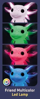 Lisciani, Rainy Days, Aksolotl, lampka LED