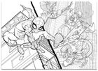 Lisciani, Spidey i super-kumple, puzzle dwustronne, 192 elementy