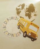 Lorena Canals, ABC, dywan bawełniany, 120 cm