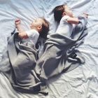 LullaLove, kocyk bambusowy, całoroczny, skandynawski splot, glamour gray, 80-100 cm