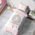 LuLuLand, Różowa Księżniczka, 2-częściowy komplet pościeli, 140-200 cm