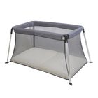 Luna Bambini, lekkie łóżeczko turystyczne, bez montażu, szare