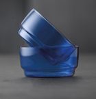 Lyngby Glas, 12 cm 2 szt. niebieskie 32368