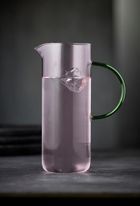 Lyngby Glas, Torino, dzbanek do wody, różowy, 1,1l