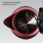 Maestro, czajnik elektryczny, czerwony, 1,7l, 2000W, MR-041